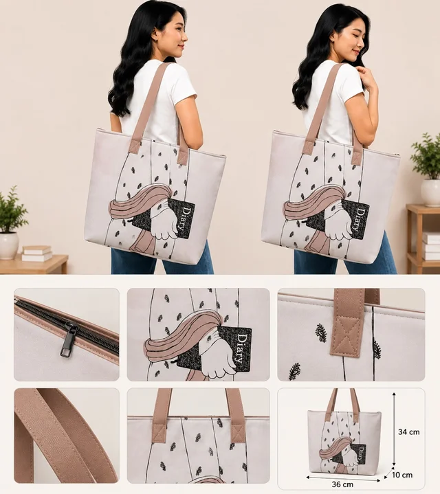 Tote Bag ( Printed)
