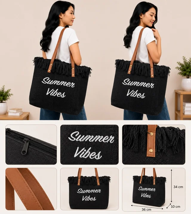 Tote Bag ( Summer Vibes ) 