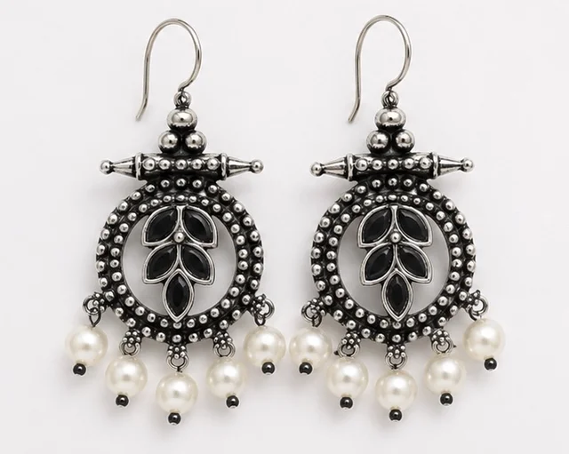 Oxidised Earrings