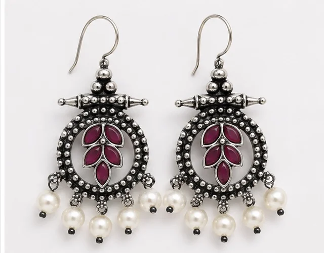 Oxidised Earrings