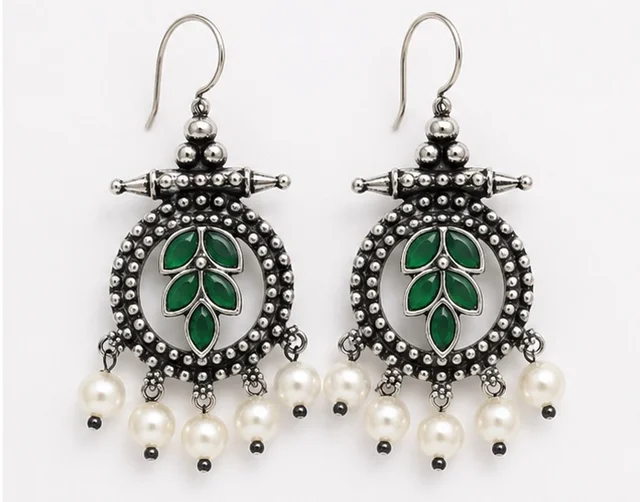 Oxidised Earrings