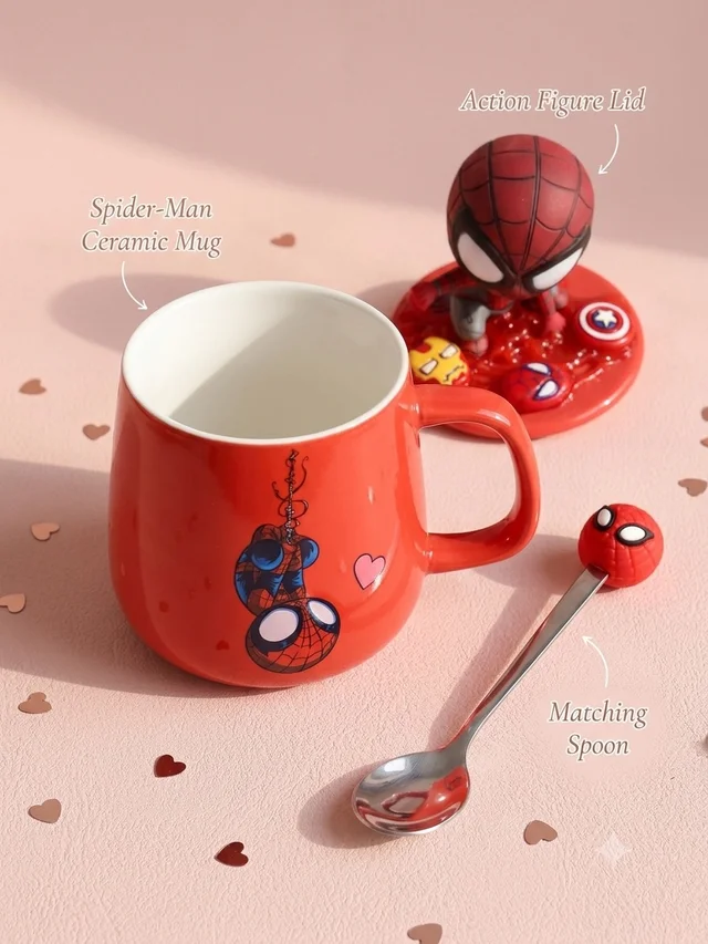 Spider Man Ceramic Mugs 