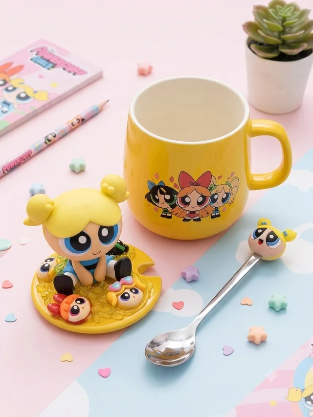 Power Puff Ceramic Mugs