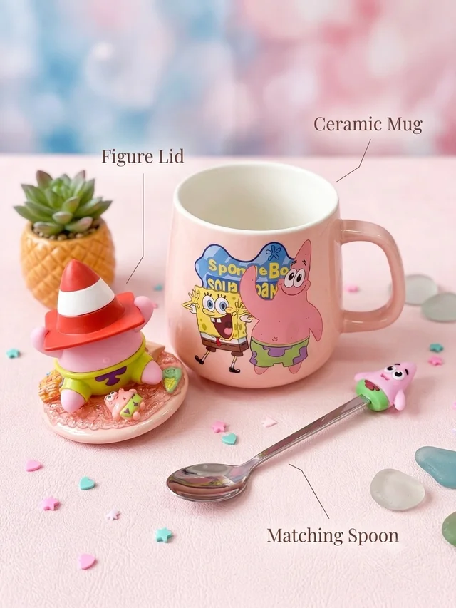 Patric Star Ceramic Mugs