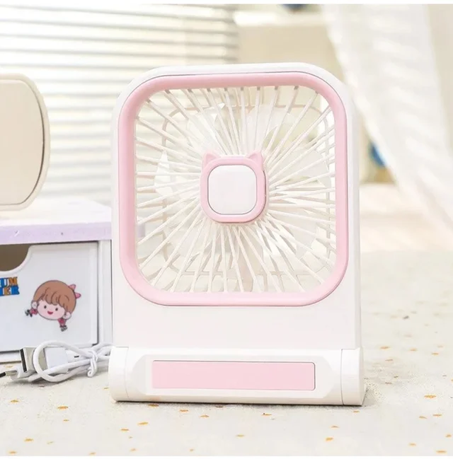 Mini Fans ( Foldable Handle Square )