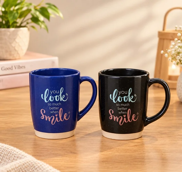 Ceramic Mug ( Smile ) 