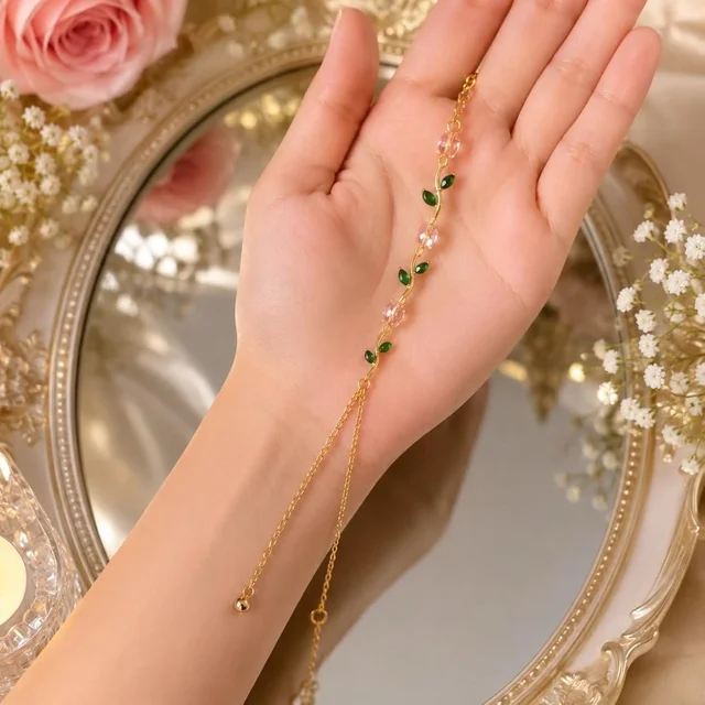 Tulip Hand Ring Chain