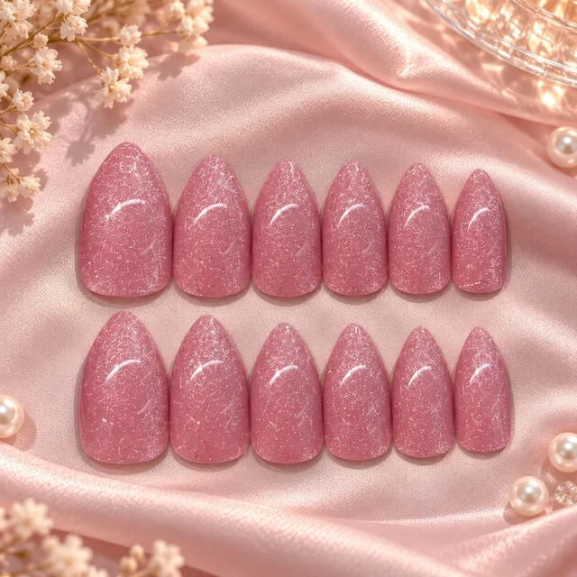 Glitter Cat Eye Pressons 