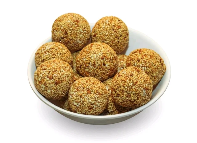 Odisha Special Jaggery Rasi Ladoo [12 Pcs, 1Pkt]