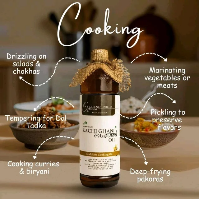 Kendujhar Cold Pressed Mustard Oil ( VIP Choice)