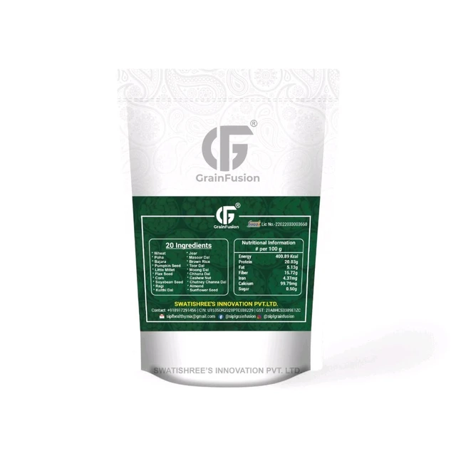 Grain Fusion Odisha Premium Quality Healthy Mix Chhatua (Without Sugar) - 500g