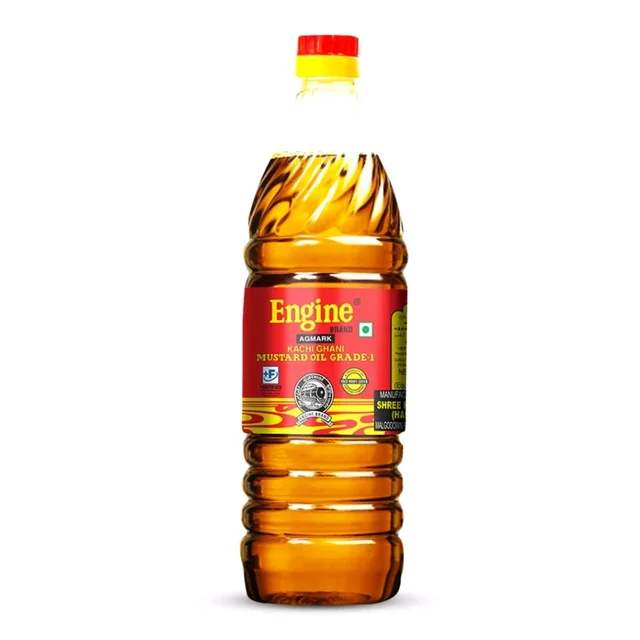 West Bengal Famous Engine Kachi Ghani Mustard Oil 1 L (Bottle)