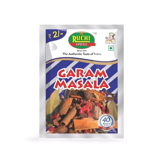 Ruchi Garam Masala Sachet (₹2 Each) – 1 Packet (50 Pcs)