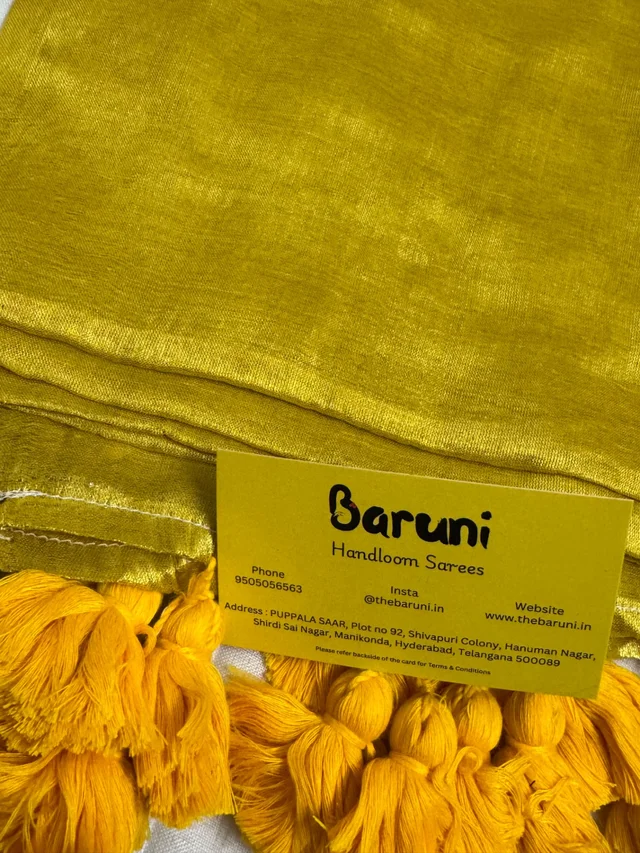 Mul Cotton Tissue saree
