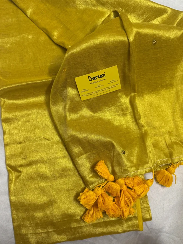 Mul Cotton Tissue saree