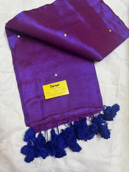 Mul Cotton Tissue saree