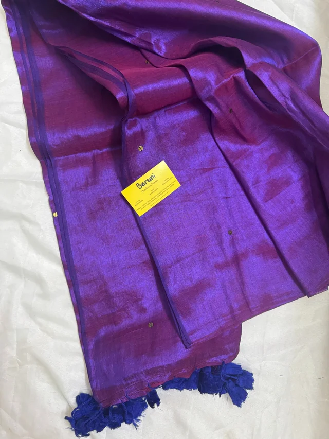 Mul Cotton Tissue saree