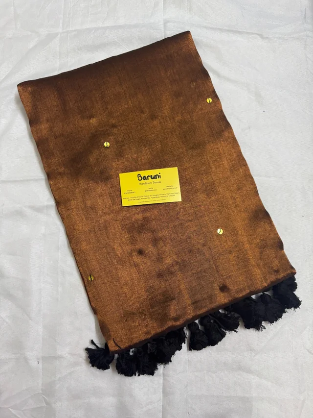 Mul Cotton Tissue Saree