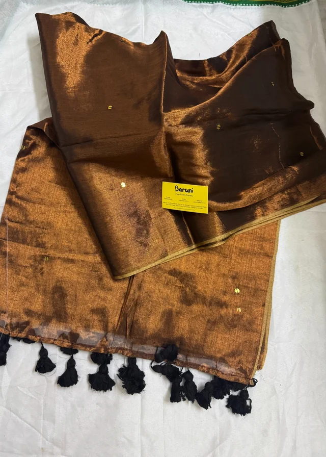 Mul Cotton Tissue Saree