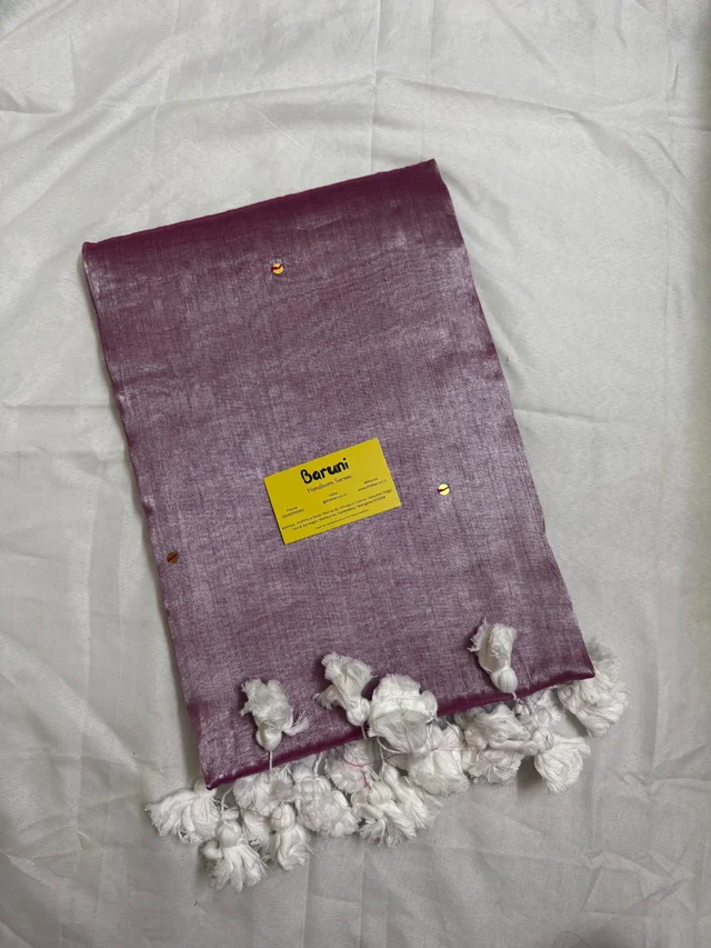 Mul Cotton Tissue Saree