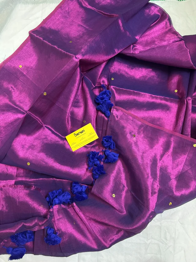 Mul Cotton Tissue Saree