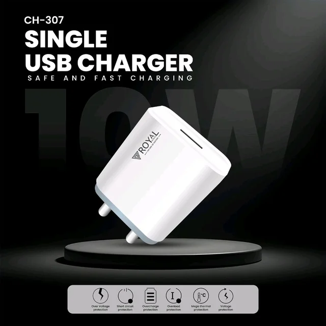 Royal Single USB Charger 