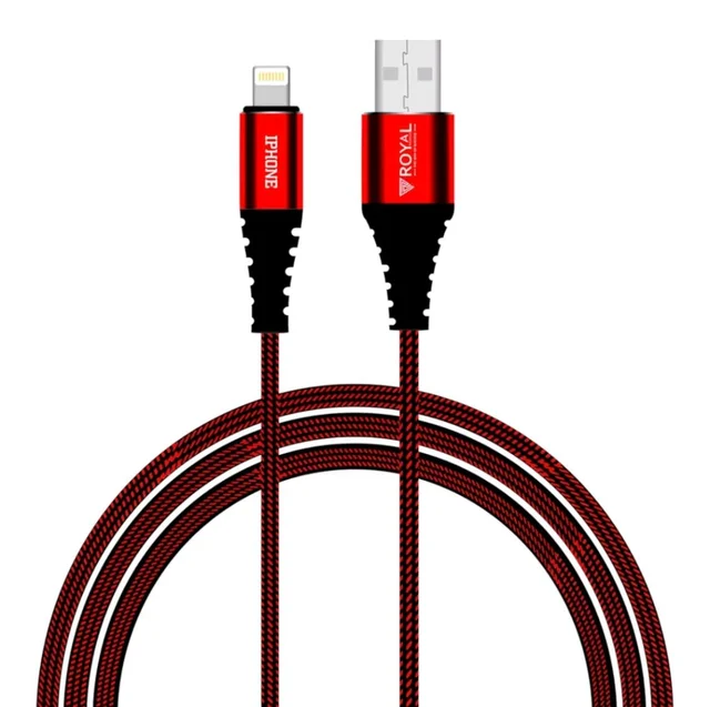 C-3 Data Cable, 1000mm Ultra-Fast Charging & Data Transfer, 2400mA, USB to Type-C and USB to iOS, 480 Mbps (iPhone)