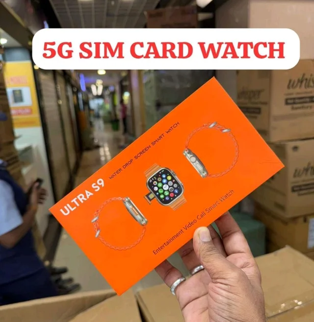 Full Android 5G Watch Play Store, WhatsApp, YouTube All Supported 8*128 GB 