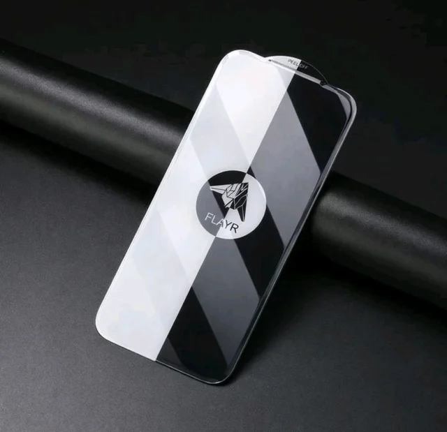 Tempered Glass Guard for IPHONE 16 FLAYR HIGH QUALITY TEMPERED GLASS WITHOUT BLACK BORDER ON SIDES | FULL CLEAR SCREEN PROTECTOR | 9H HARDNESS | EXPLOSION PROOF | (Pack of 1)