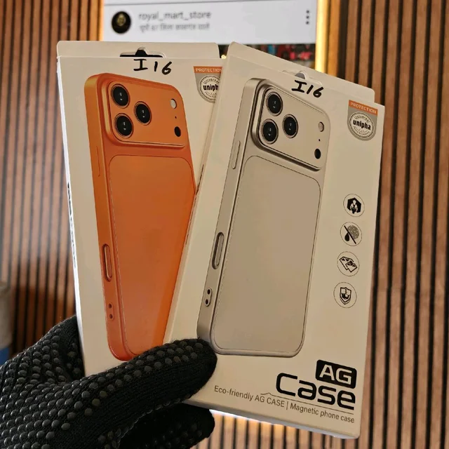 iPhone 16 To 17promax Converter Premium Quality Ring And Back Body Heavy Material by ROYAL MART - Oranges