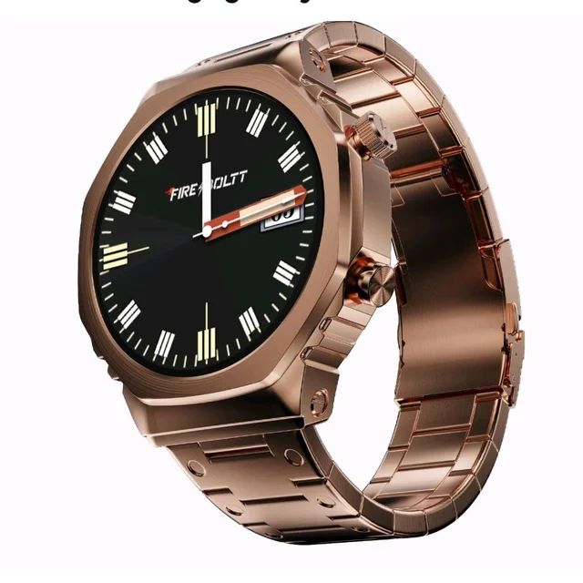 Fire-Boltt Onyx- 36.3mm AMOLED Always On Display Smartwatch Open Box