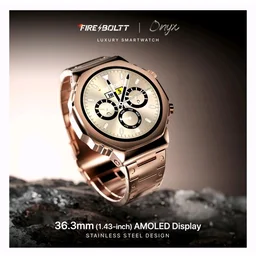 Fire-Boltt Onyx- 36.3mm AMOLED Always On Display Smartwatch Open Box
