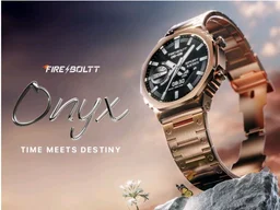 Fire-Boltt Onyx- 36.3mm AMOLED Always On Display Smartwatch Open Box