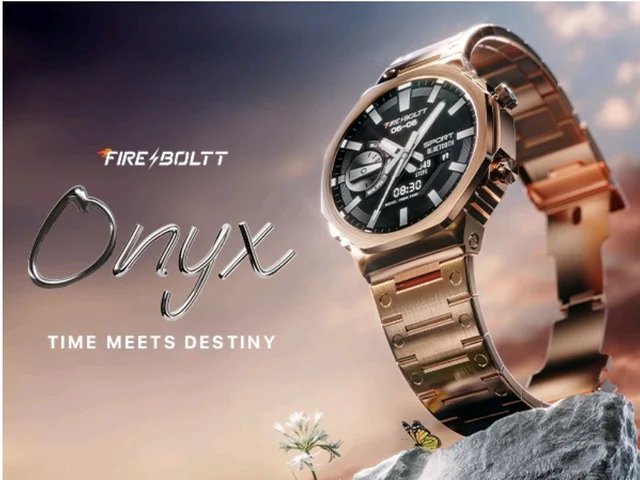 Fire-Boltt Onyx- 36.3mm AMOLED Always On Display Smartwatch Open Box