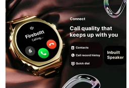 Fire-Boltt Onyx- 36.3mm AMOLED Always On Display Smartwatch Open Box