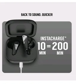 Noise Buds N2 Pro Truly Wireless Earbuds with ANC (Up to 32dB), 70H Playtime, Dual Pairing, InstaCharge (10 Min = 200 Min), Bluetooth v6.0,