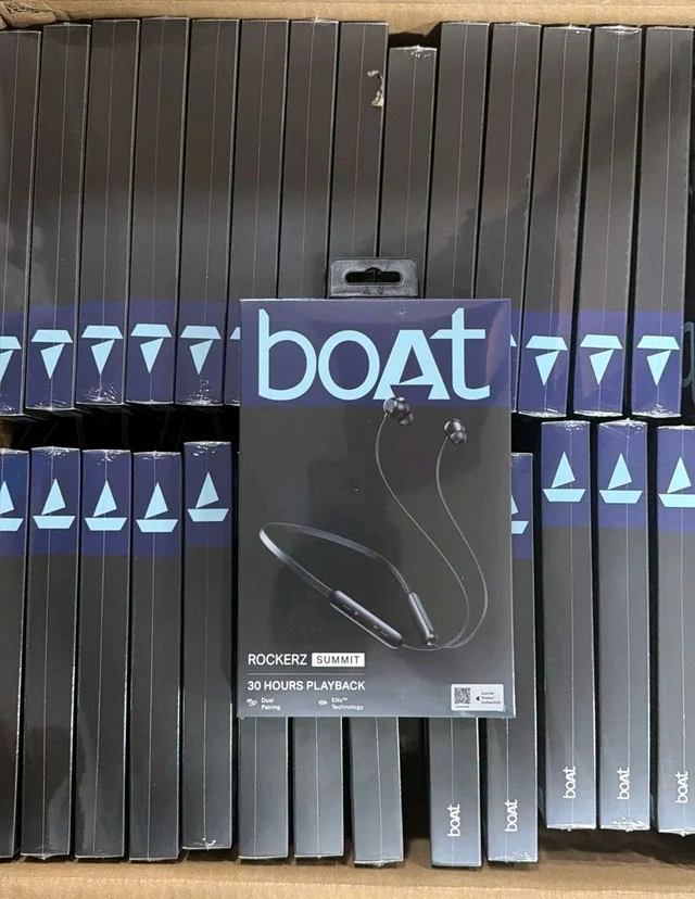 BoAt Rockerz Summit Wireless Earphone with 30H Playback, ASAP™ Charge, Dual Pairing, ENx™ Technology, BEAST™ mode