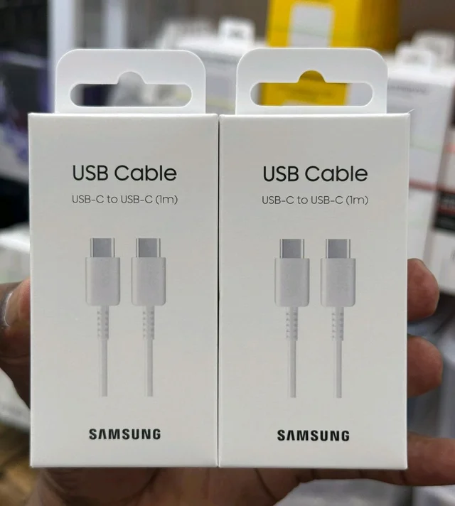 SAMSUNG TYPE C TO TYPE C CABLE
COMPANY ORIGINAL💯