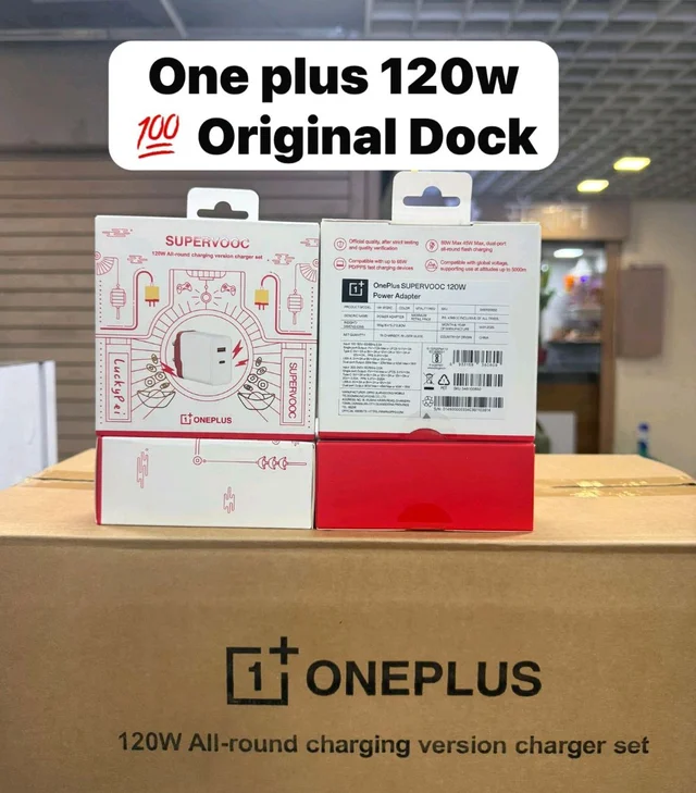 OnePlus 120w All Rounder Charging Version Charger Original 💯