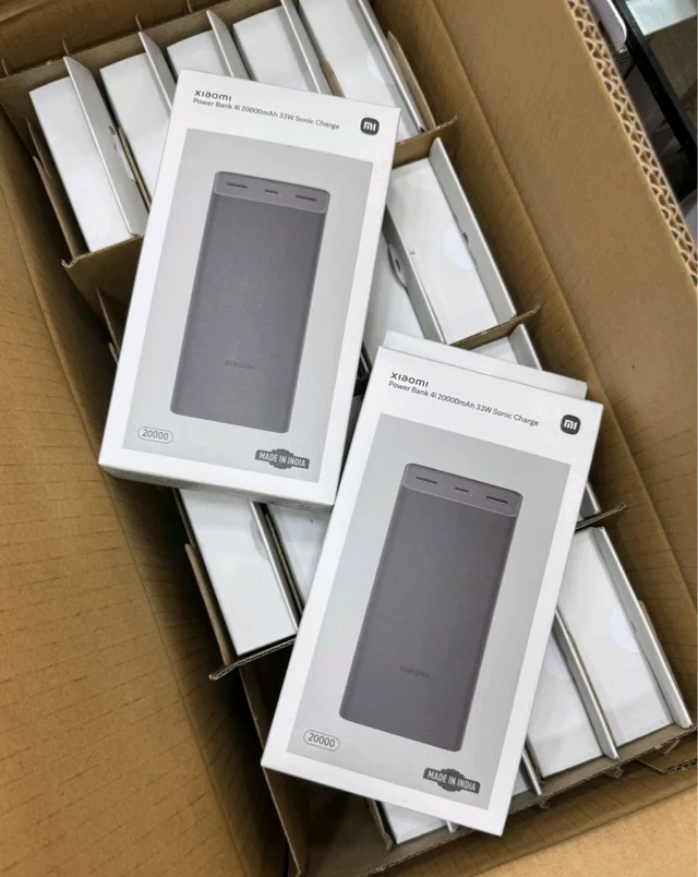 Mi 4i 20000mah Powerbank With Brand Service Center Warranty