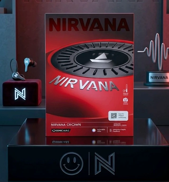 Nirvana Crown Sonic A.R.C 100% Imported..New Products.π₯π₯.Big Box ππ Up to 50db Hybrid ANC..π₯π₯