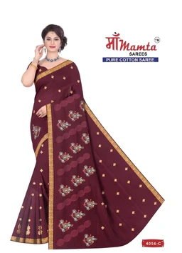 Sanjana Sarees Pure Cotton Sarees (4008)