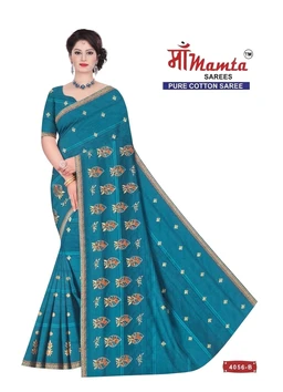 Sanjana Sarees Pure Cotton Sarees (4009)