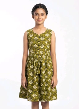 Girls Cotton frock (4012)