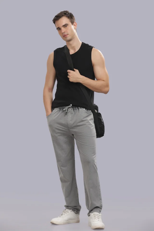 Grey joggers