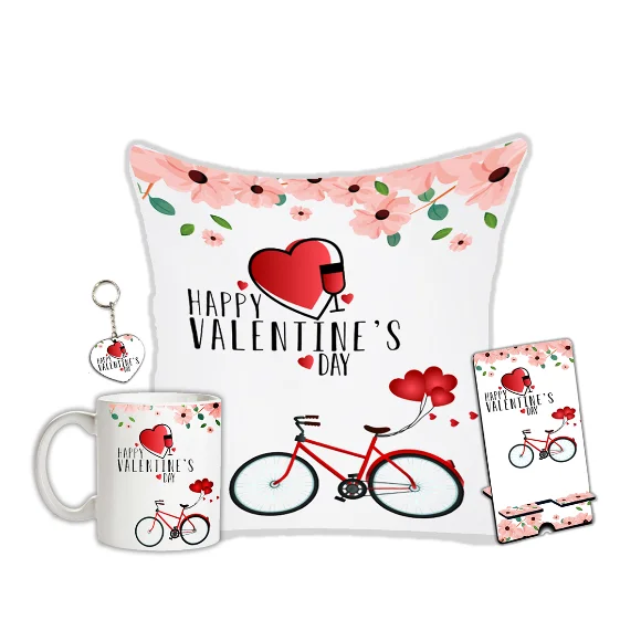 Valentine day gift combo 4in1 - design 1