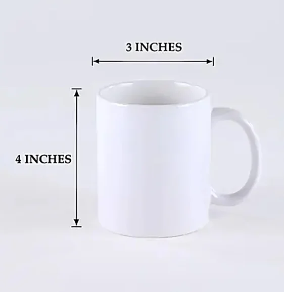 Love You | Valentine's day gift frosted glass Mug - 330 ML, White