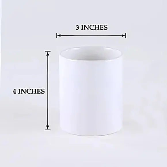 Women's day ceramic planter - 330 ML