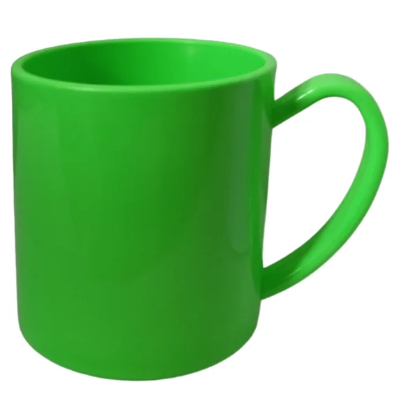 Unbreakable Polymer Mug with Print - 330 ML, Colored