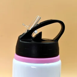 YOGDOTS Pink-line Metal Sipper - 600 ML, ST-01